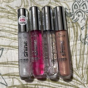 Essence lip gloss - set of 4